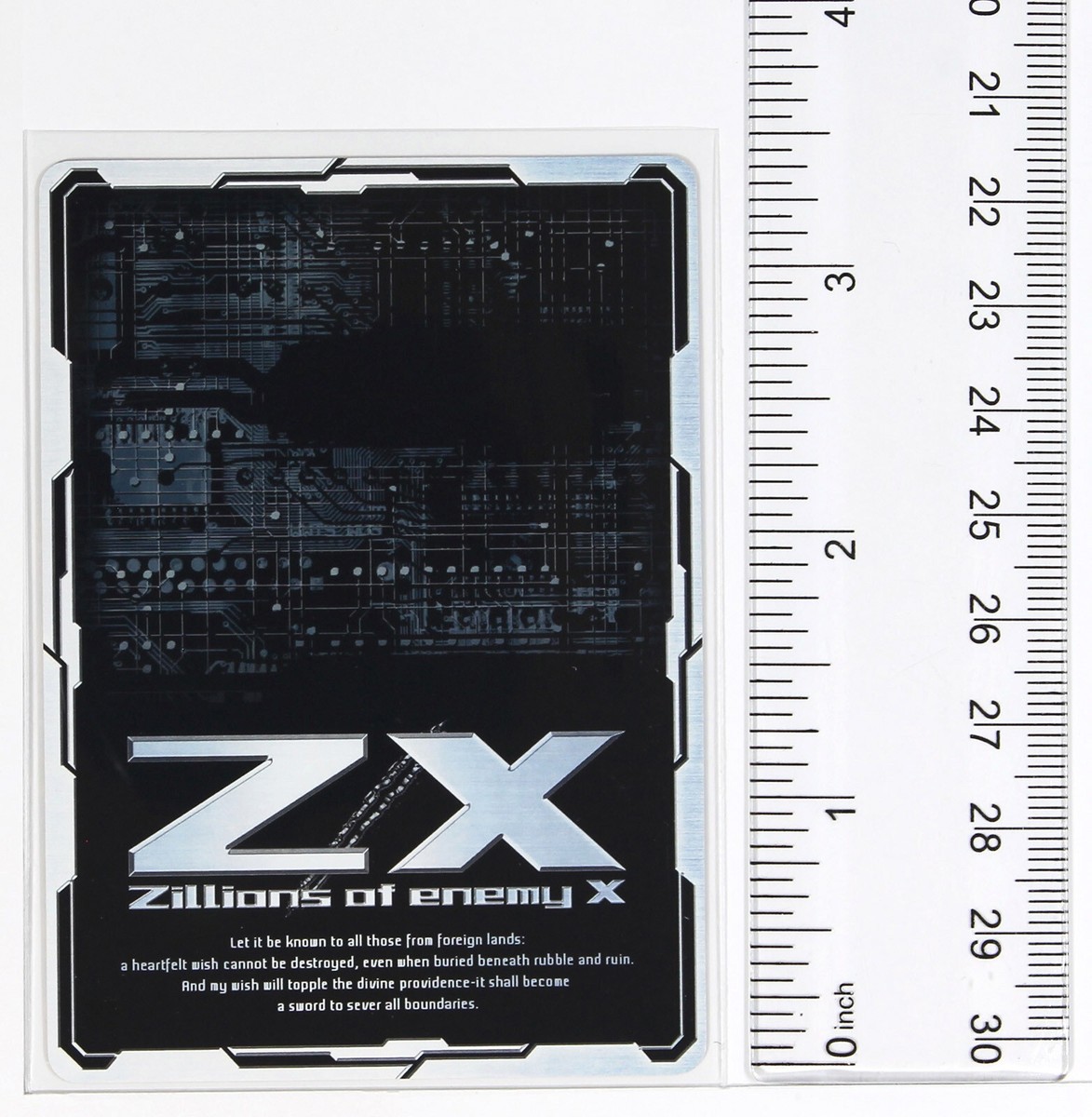Z/X Zillions of Enemy X Holo Card TCG E04-059 R Nippon Ichi