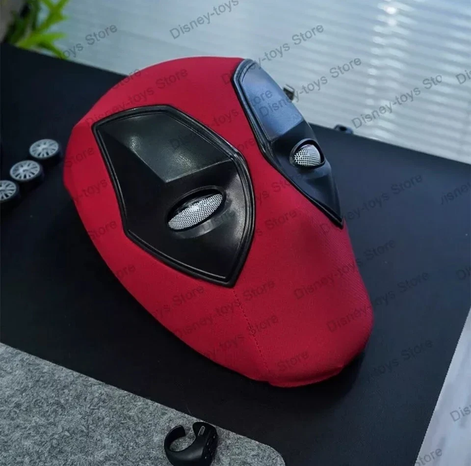 Dead-Pool Mask Light Up Eyes Remote Control Eyes Helmet Masks Props Gift - Image 2 of 4