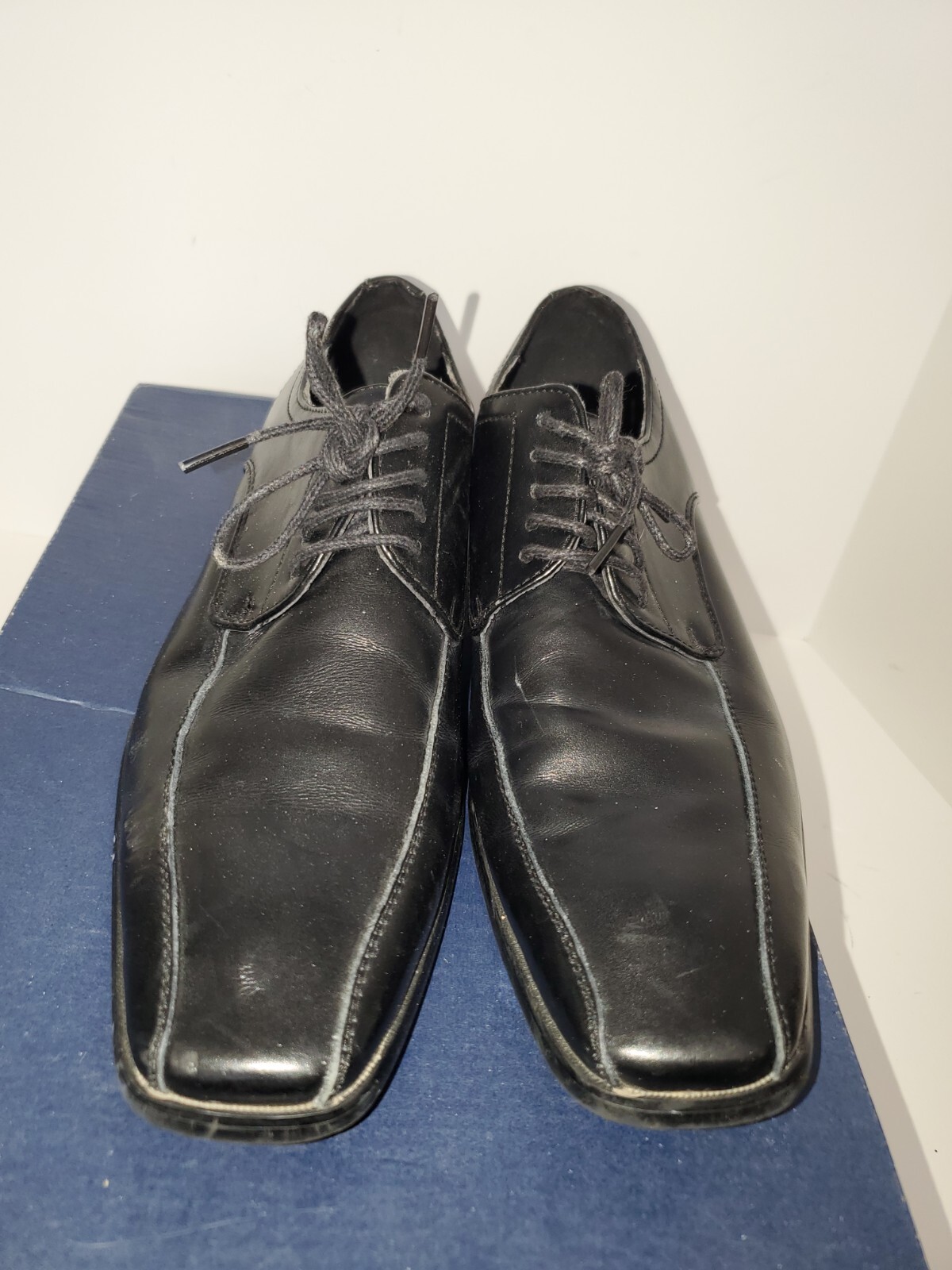 SAOLA Portafoglio Perry Ellis Stanley pelle stringata Oxford colore nero taglia 8