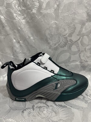 REEBOK ANSWER IV GREEN GX6235 TOE IVERSON THE TUNNEL