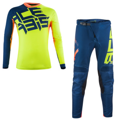 KIT COMPLETO MAGLIA PANTALONI AIRBORNE ACERBIS OFF ROAD MOTO CROSS ENDURO  ADULTO | eBay