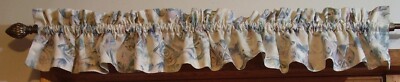 Valence-Curtain; Vintage, Rustic, Flores, Diamond, Blue, Sage, Rose