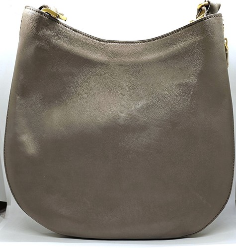 J Crew Tote bag with expandable zipper sides in Gray and plum in great condition - Picture 4 of 8