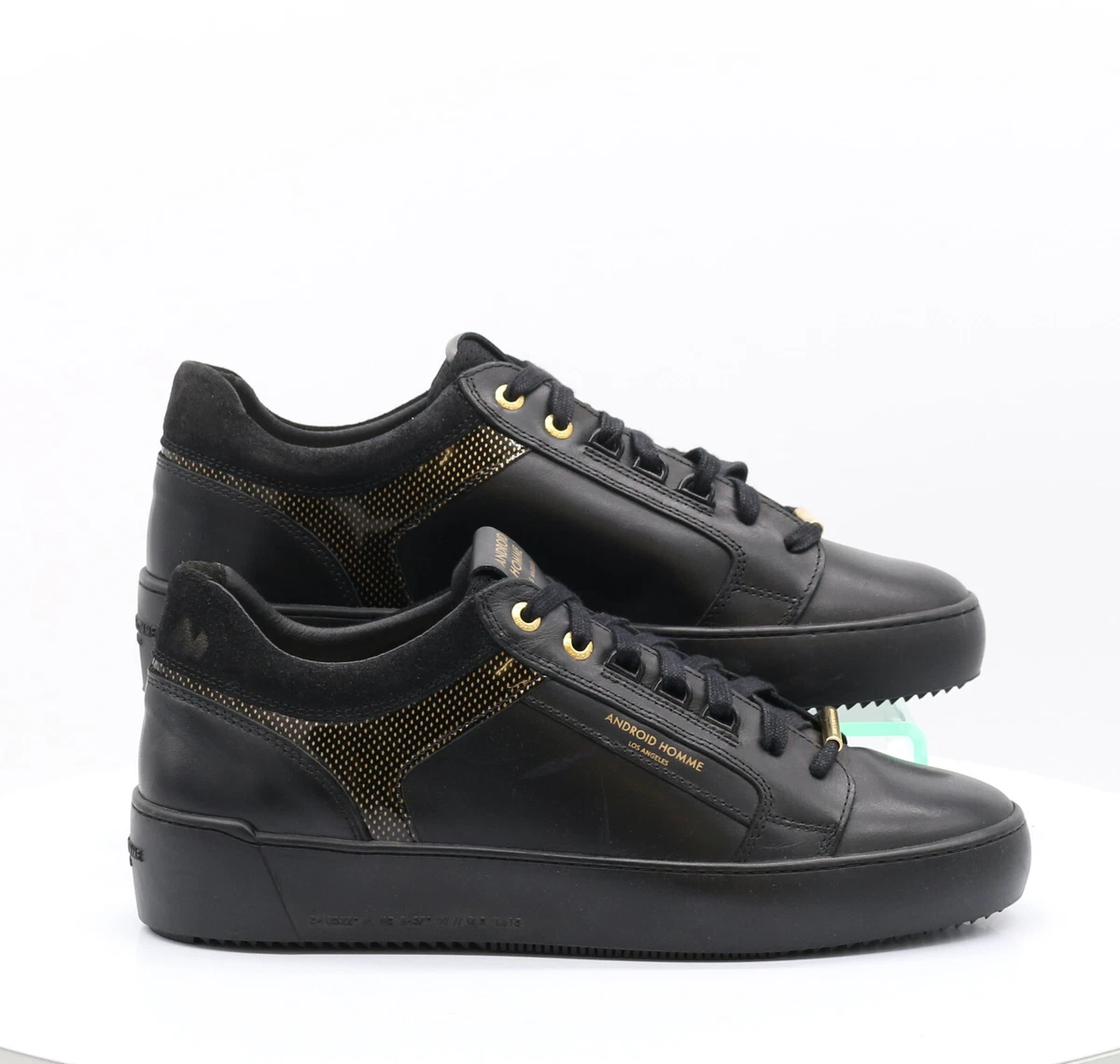 Android homme deals trainers black
