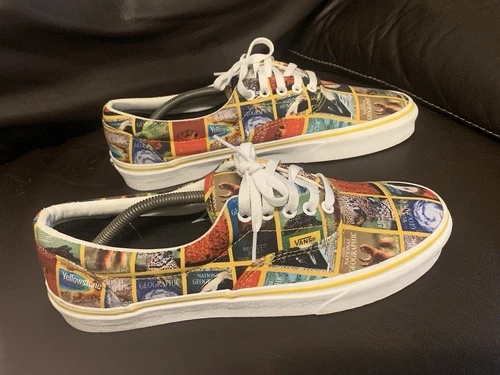 Vans National Geographic Magazine Cover LE Men's Size 10 Multicolor