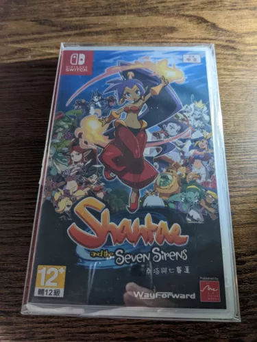 Shantae and the Seven Sirens (English) - Nintendo Switch international lrg games