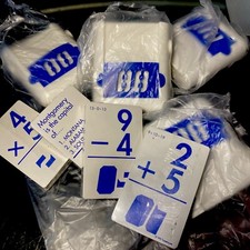 Set Of 4 NEW VTG Made In USA Tupperware "FUN N FLASH TOYs" w/4 Sealed Card Packs