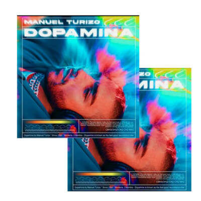 2 MANUEL TURIZO DOPAMINA CD s MEXICAN EDITION IMPORTED BRAND NEW