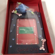 Holiday Photo Frame, Good Dog, New In Package, 4  x6  Photo