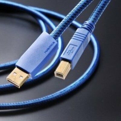 Full-Tech High-End Audio Grade USB Kabel A B   Typ Stecker Typ Stecker