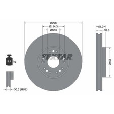 Disque de frein Lexus LS