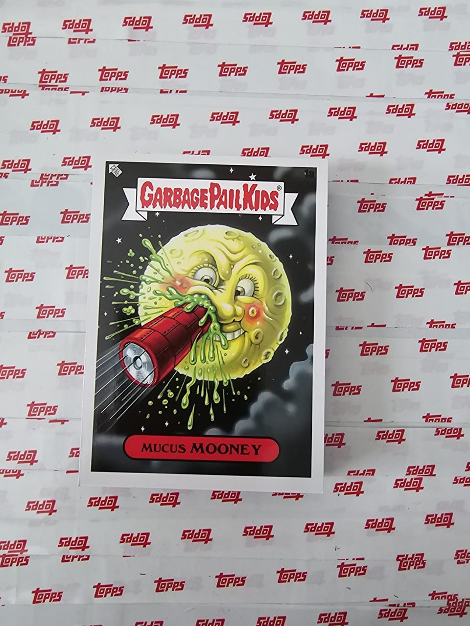 2023 Topps Garbage Pail Kids InterGoolactic Mayhem #1a Mucus Mooney front