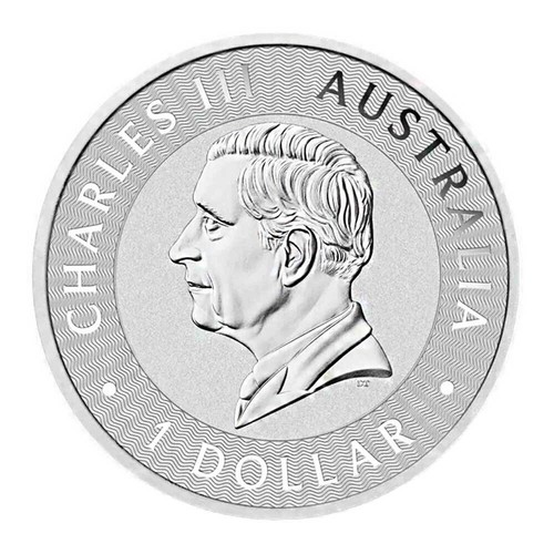 Lot of 2 - 2024 $1 Australia Silver Kangaroo 1 oz .9999 Fine BU - Picture 3 of 3