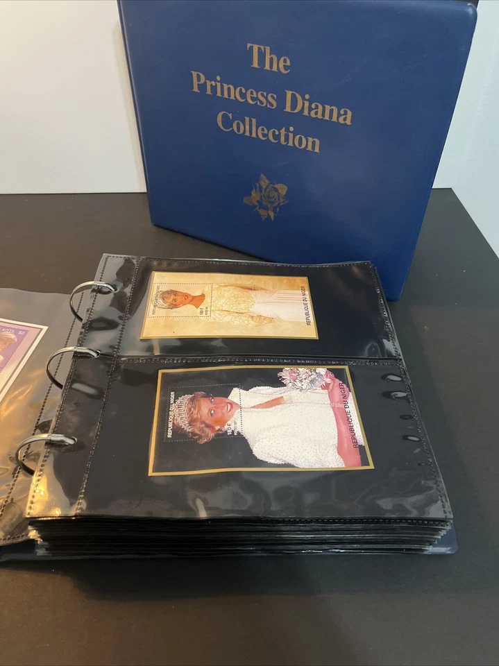 Princess Diana Stamp Collection Vintage, Great Shape, Beautiful Artwork!! - Image 2 of 4