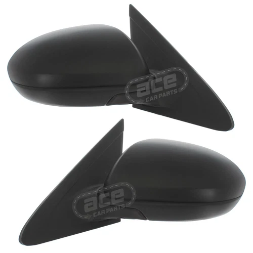 Electric Wing Door Mirrors Mazda 3 2009-2014 Primed Covers 1 Pair Left & Right