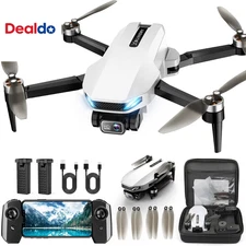 GPS Drone with Camera for Adults, 2K HD GPS Drones with Auto Return, Follow Me,