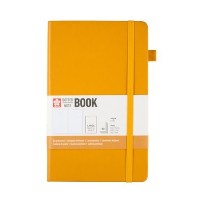 Gepunktetes Notizbuch 140g/m² 80 Blatt Sakura Hardcover Journal - 13 × 21 cm Planer