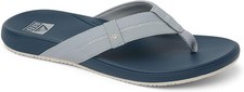 Man Reef Cushion Phantom Arch Support Flip Flop Sandal CJ9053 Grey/Navy New