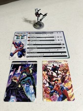 Marvel Crisis Protocol Spider-Man 2099 Painted With Character Tactic Cards