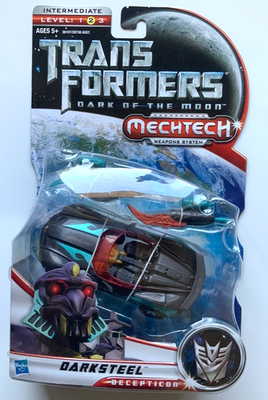 New Transformers Dark Of The Moon Darksteel Decepticon Mech Tech