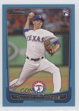 2012 Bowman Draft Blue 61/500 Tanner Scheppers #13 e6p