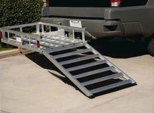 500 lbs Wheelchair Mobility Scooter Carrier Ramp Hitch Medical Disability Ramp