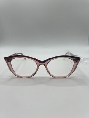 RES/REI ALOE 52-18 Brille Gestell Rosa Violett Cat-Eye Damen