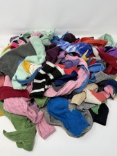 500g 100% Pure Cashmere Scraps, S Pieces Multicoloured for Crafting/upcycling