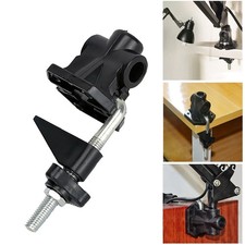 Adjustable Table Bracket Clamp | Metal Desk Lamp Holder Work Light Mount