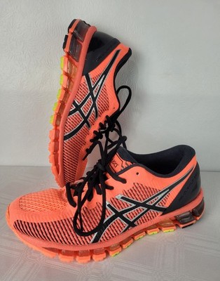 ASICS Gel Quantum 360 Womens Running Shoe Cm Flash Coral Black T6G6 Sz US7 EU38
