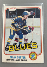 1981 O-Pee-Chee Brian Sutter #297 Hockey card