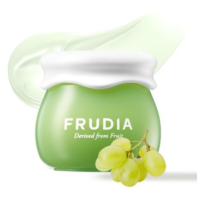 FRUDIA Green Grape Pore Control Face Cream 0.35 Fl Oz (Pack of 1), Mini cream 