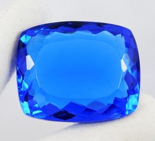 Huge Certified 203.75 Ct Natural Blue Tanzanite Cushion Cut Loose Gemstone