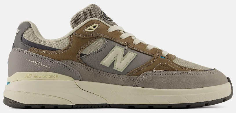 Andrew Reynolds x New Balance Numeric 933 Mushroom New Spruce for