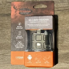 Wildgame Innovations SD Card Reader for Android Devices USB TYPE C and Micro USB