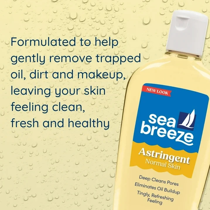 Sea Breeze Original Formula Astringent for All Skin, Acne and Blemishes, 16 fl o