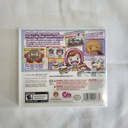 Cooking Mama 4 Kitchen Magic Nintendo 3DS Brand New Factory Sealed Free Shipping - Picture 2 of 5
