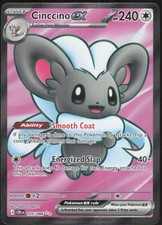 Cinccino ex 105/086 Chaos Rising Holo Ultra Rare NM EN