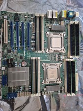 ASRock EP2C602-4L/D16 IPMI 2x E5 2690 64gb ECC RAM
