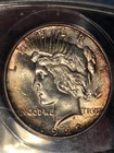 1922 D $1 Peace Dollar ANACS MS62 Toned #2953154