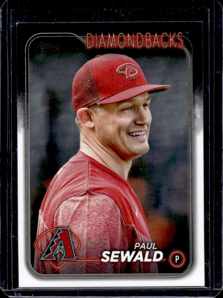 2024 Topps Paul Sewald Golden Mirror SSP #271