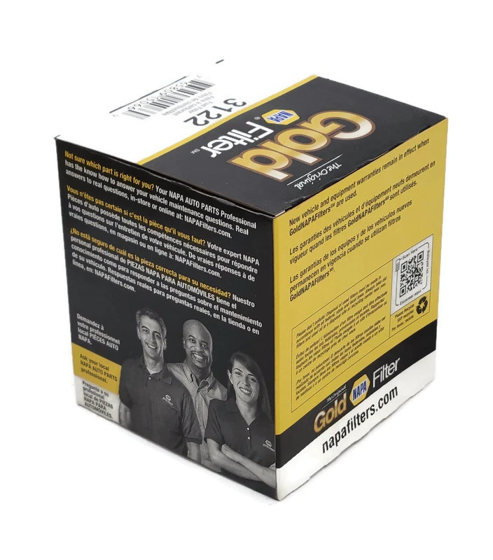 Napa Gold Fuel Filter 3122 - Box of 12 Filters - High-Quality for BF593 & 86122 - Image 2 of 4