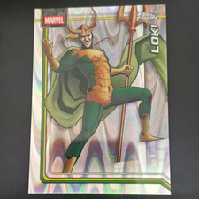 Topps Marvel Chrome 2026 Loki #131 Raywave Refractor