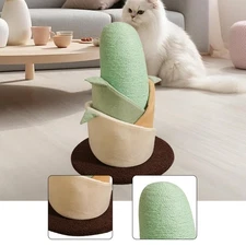 Climbing Cat Tree Climbing Frame Bamboo Shape Activity Center Pet Supplies for