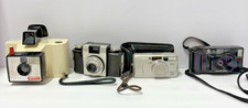 Lot Of 4 Untested Cameras Minolta Kodak Polaroid Sold As Is Restoration Parts