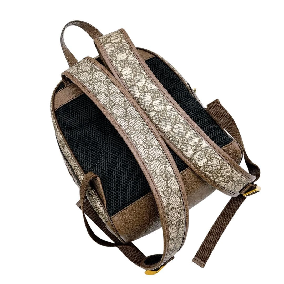 Sac à dos Gucci Disney Donald Duck cuir marron petit GG Supreme occasion