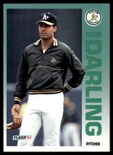 1992 FLEER RON DARLING #254 OAKLAND ATHLETICS 402