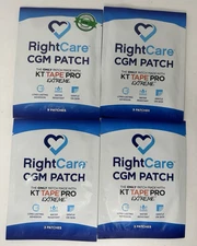 G6 Dexcom CGM Adhesive Patches 24 Total Tan NIB Water Resistant Gentle RightCare