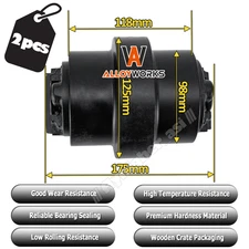 2pcs Bottom Roller Track Roller For Neuson 3503 Mini Excavator Heavy Equipment