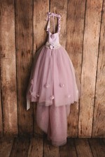 DOLLCAKE Day Dreamer frock lavender, size 4, RARE with sash, flowy, party dress